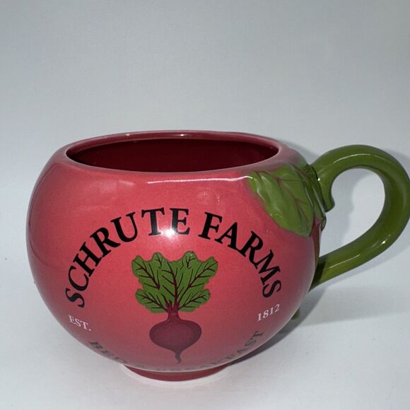 The Office Dwight Schrute Farms Red Beet Coffee Mug Cup Scranton Pennsylvania - Picture 10 of 10
